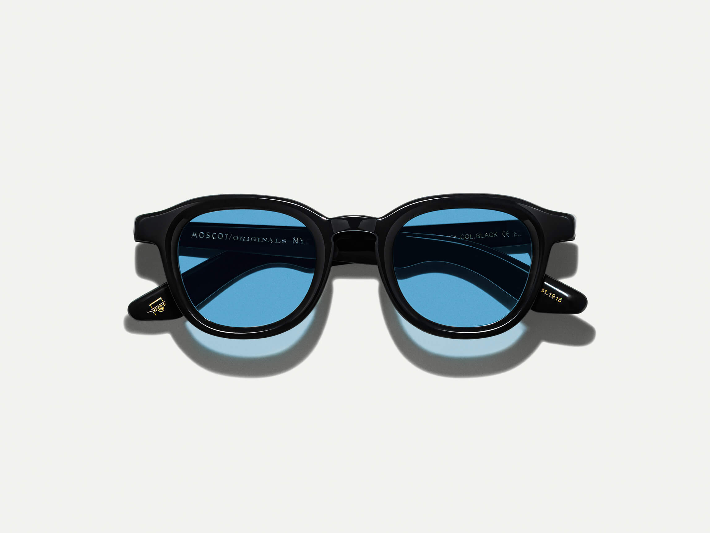 Moscot DAHVEN BLACK WITH CUSTOM MADE TINTS™