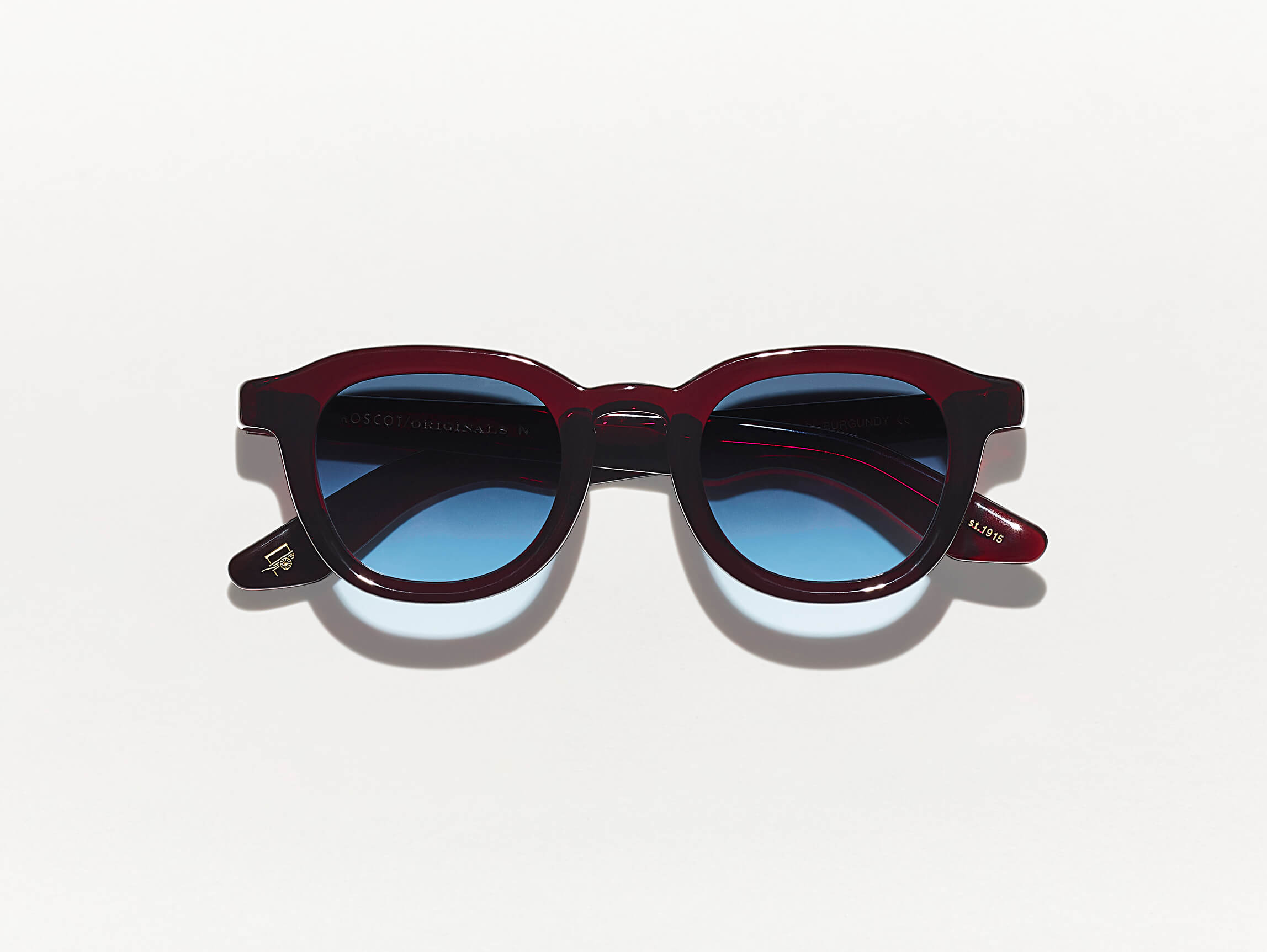 Moscot DAHVEN POLYCHROME BURGUNDY