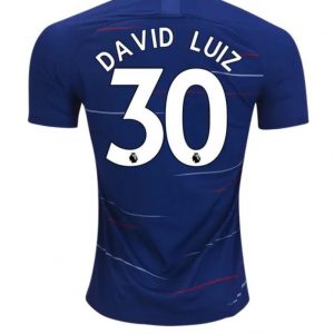 Soccer Jersey Club Chelsea David Luiz Home Jersey 2018/19