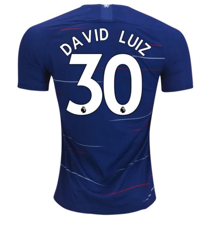 Soccer Point Chelsea David Luiz Home Jersey 2018/19