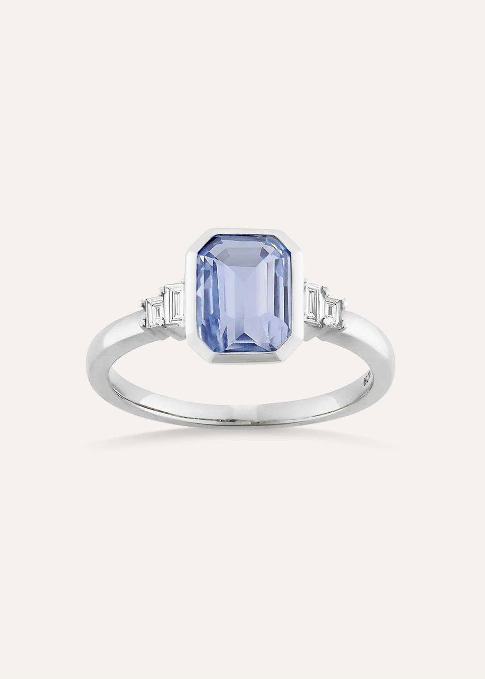 Dinny Hall Mila Blue Sapphire & Diamond Ring