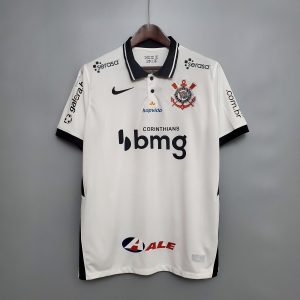E Jerseys Corinthians Home Shirt Full Sponsors 20-21