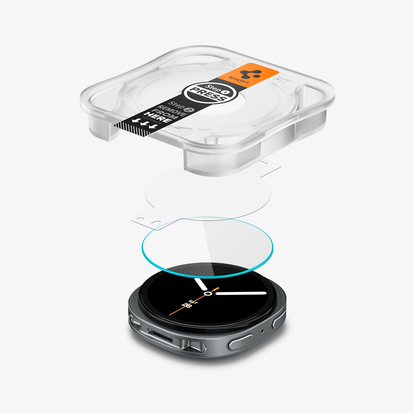 Spigen Galaxy Watch 9 Series - GLAS.tR EZ Fit
