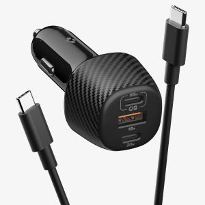 Spigen ArcStation™ Essential 113W USB C Fast Car Charger | EV1133