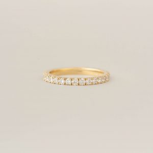 Linjer Lab Grown Diamond Eternity Ring 14k Gold - Birgitta