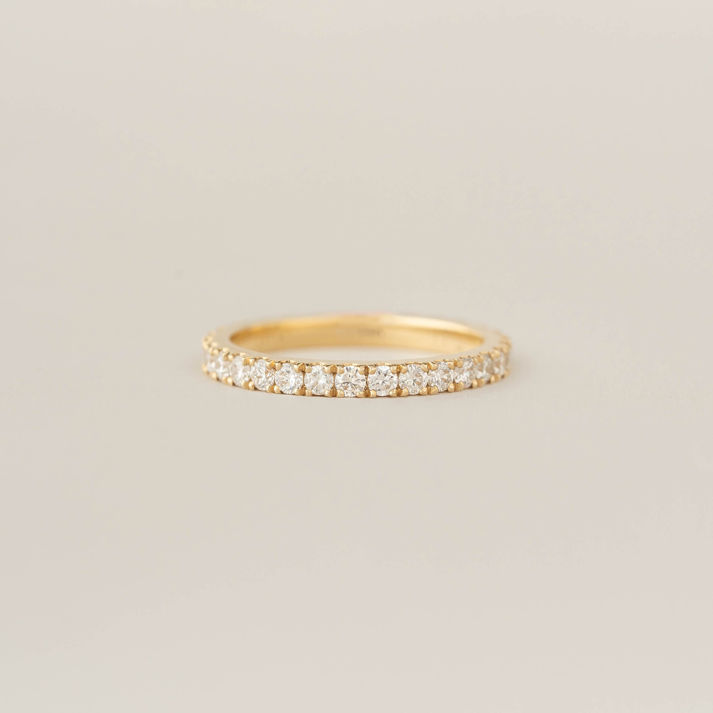 Linjer Lab Grown Diamond Eternity Ring 14k Gold - Birgitta