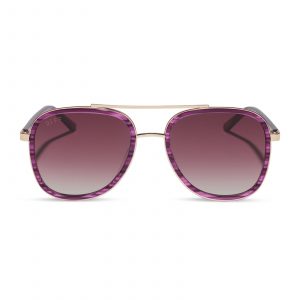 DIFF CHESHIRE CAT - PURPLE + PINK GRADIENT + SUNGLASSES