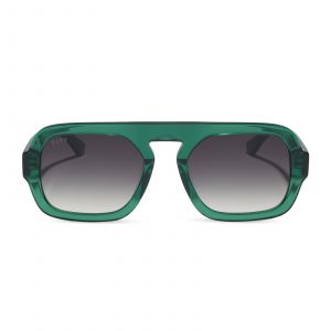 DIFF ALIX - DEEP GREEN + GREY GRADIENT + POLARIZED + SUNGLASSES