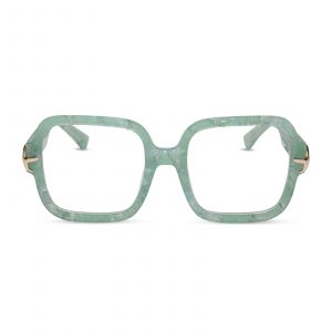 DIFF ARIEL - GREEN PEARL + GLASSES