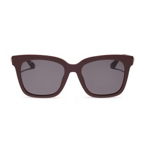 DIFF BELLA - RUGBY RED + GREY + SUNGLASSES