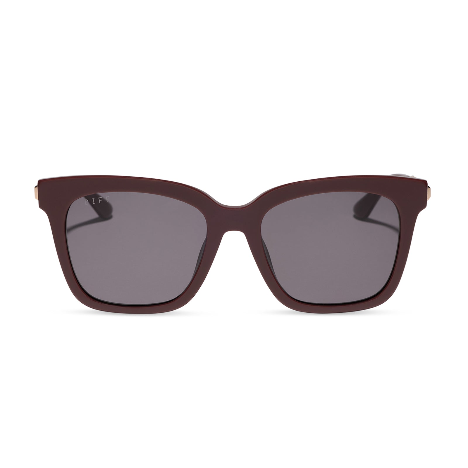 DIFF BELLA - RUGBY RED + GREY + SUNGLASSES
