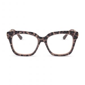 DIFF BELLA XS - LEOPARD TORTOISE + GLASSES