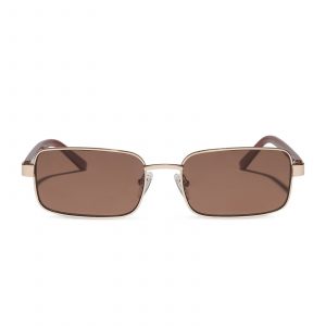 DIFF BENNY - GOLD + TERRACOTTA + BROWN + POLARIZED + SUNGLASSES