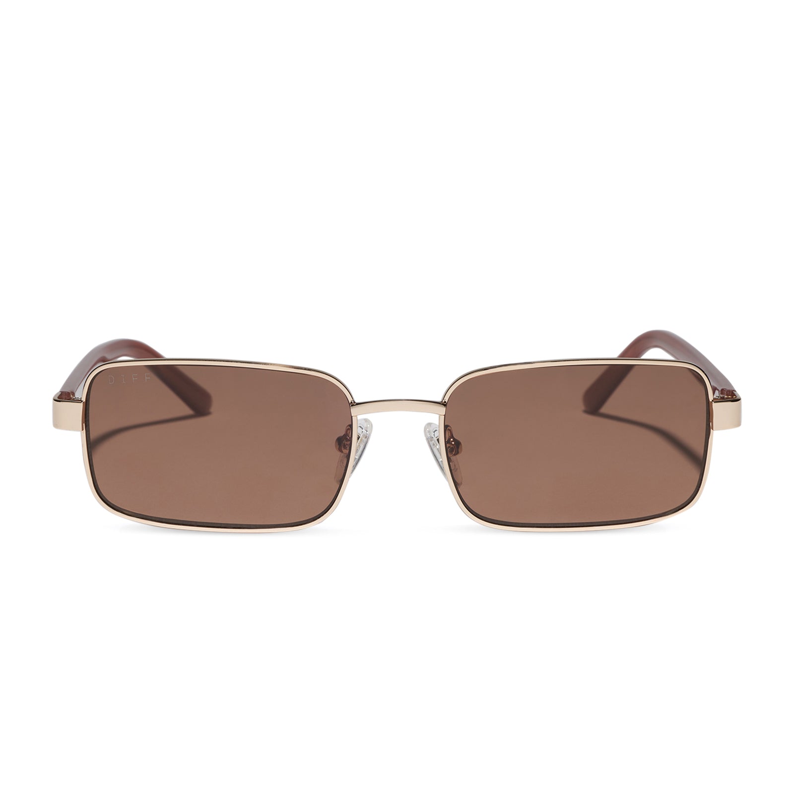 DIFF BENNY - GOLD + TERRACOTTA + BROWN + POLARIZED + SUNGLASSES