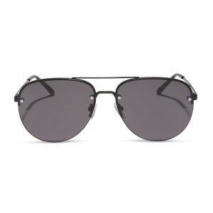 DIFF BROOKLYN - BLACK + GREY SUNGLASSES