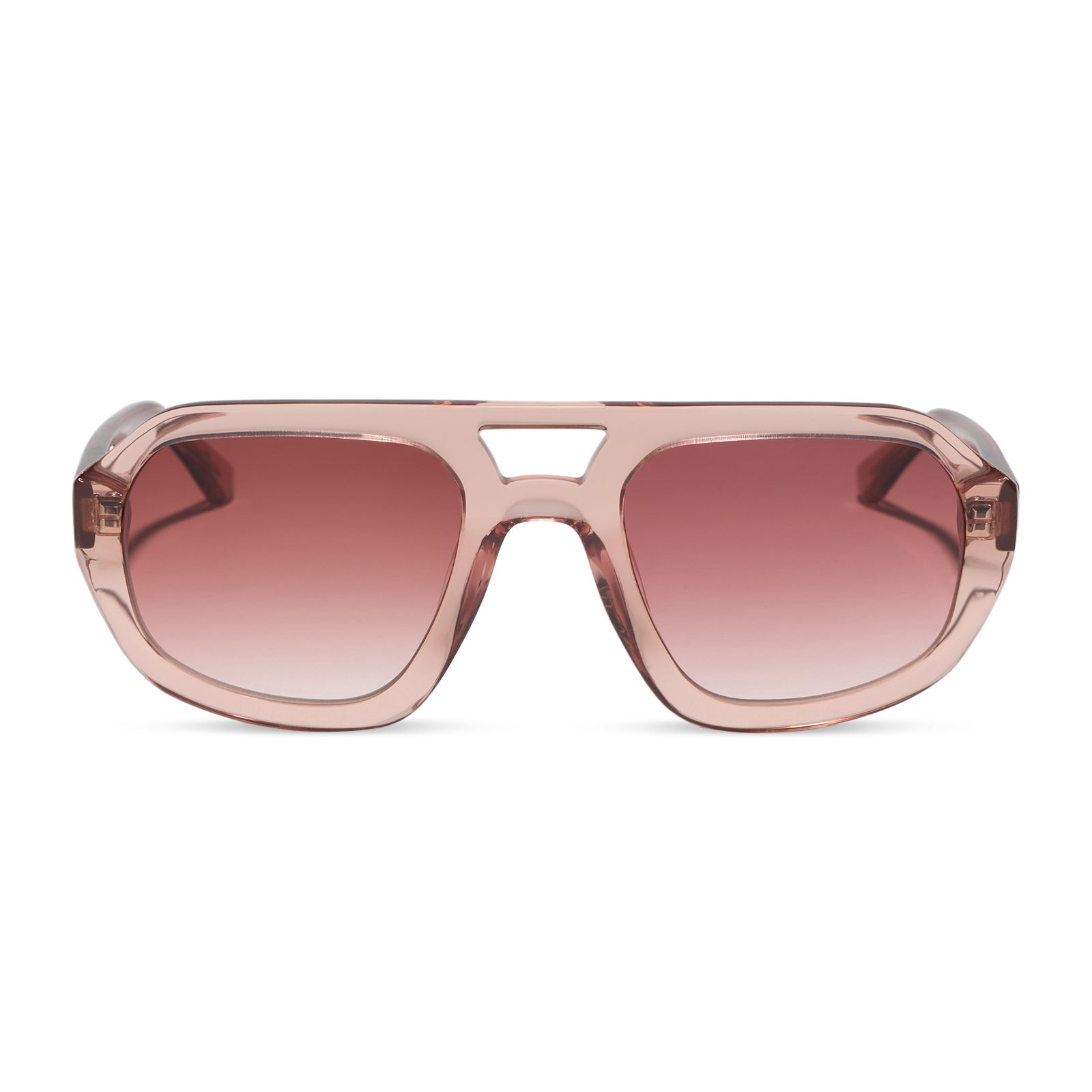 DIFF COLLINS - VINTAGE ROSE CRYSTAL + DUSK GRADIENT SUNGLASSES