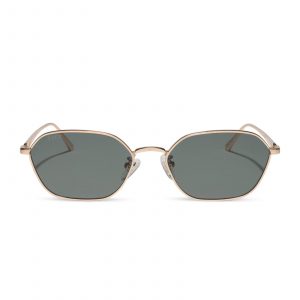 DIFF KENNEDY - BRUSHED GOLD + G15 SUNGLASSES