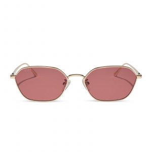 DIFF KENNEDY - GOLD + DUSK SUNGLASSES
