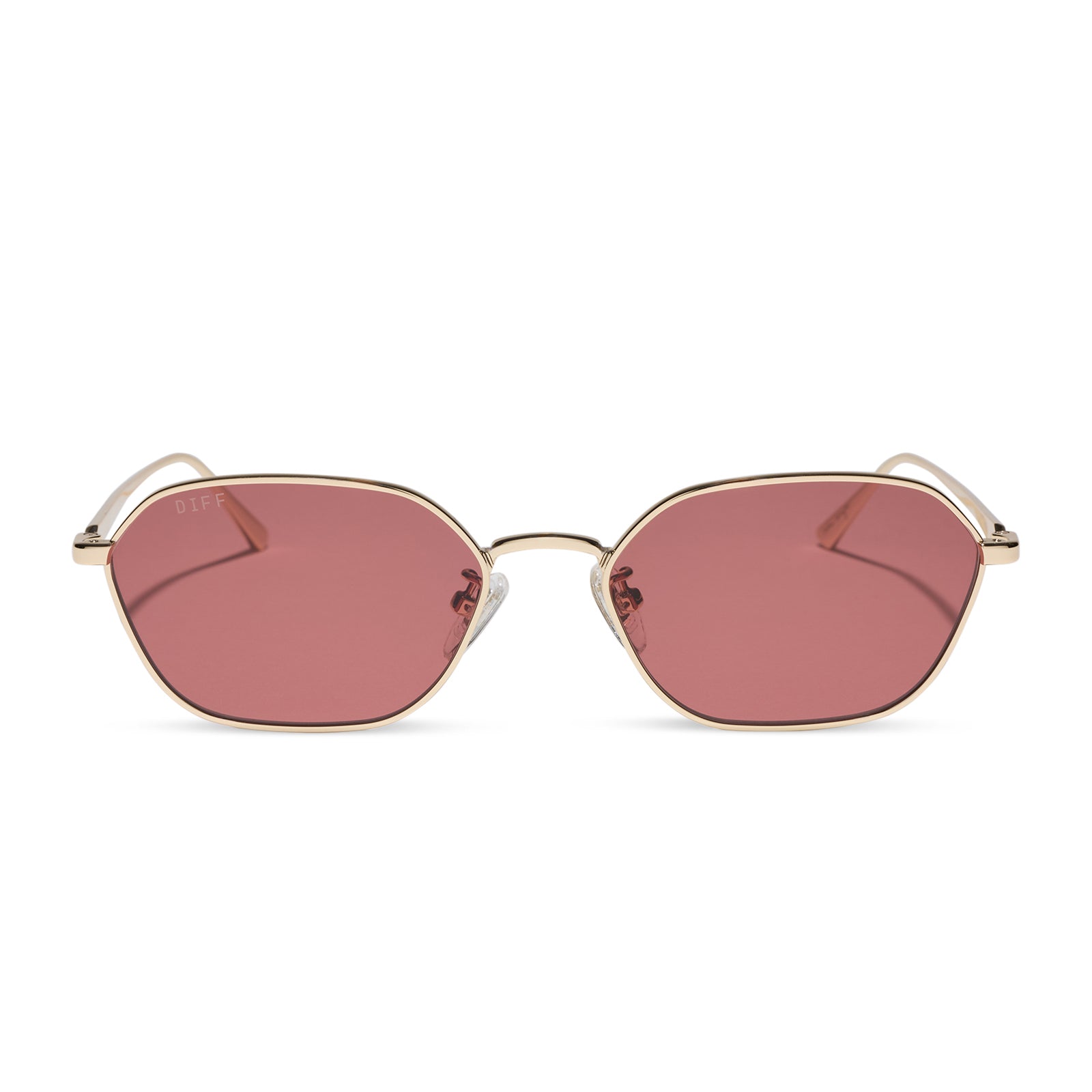 DIFF KENNEDY - GOLD + DUSK SUNGLASSES
