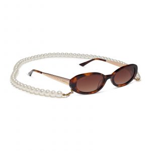 DIFF NANCY - SPOTTED TORTOISE + BROWN GRADIENT + POLARIZED SUNGLASSES