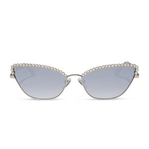 DIFF CINDERELLA 2.0 - SILVER + GREY GRADIENT SILVER FLASH + SUNGLASSES