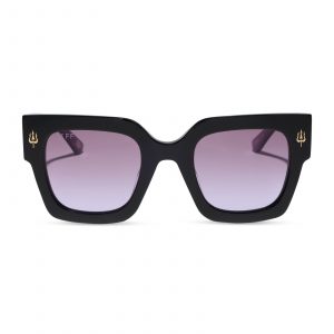 DIFF URSULA - BLACK + PURPLE GRADIENT + SUNGLASSES