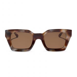 DIFF GREER - DOVE TORTOISE + BROWN + SUNGLASSES