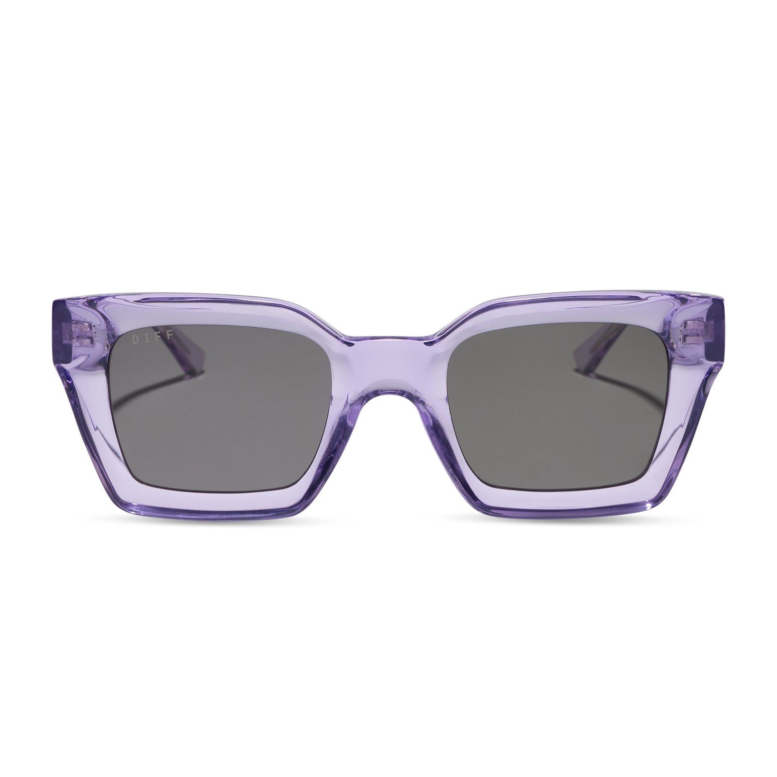 DIFF GREER - LILAC CRYSTAL + GREY + POLARIZED + SUNGLASSES