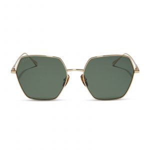 DIFF HARLOWE - GOLD + G15 + POLARIZED SUNGLASSES