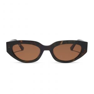 DIFF CRYSTAL - KOA TORTOISE + BROWN + SUNGLASSES
