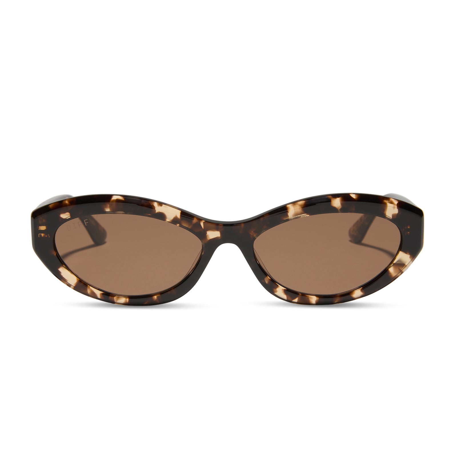 DIFF DOLCE BELLA - ESPRESSO TORTOISE + BROWN SUNGLASSES
