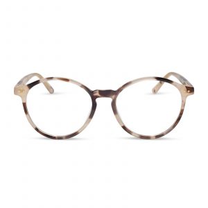 DIFF JOANIE - CREAM TORTOISE + GLASSES