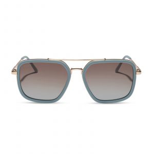 DIFF JORDAN - DEW DROP + COCOA POWDER TO BABY BLUE GRADIENT + SUNGLASSES