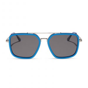 DIFF JORDAN - LUMINOUS BLUE + GREY + SUNGLASSES