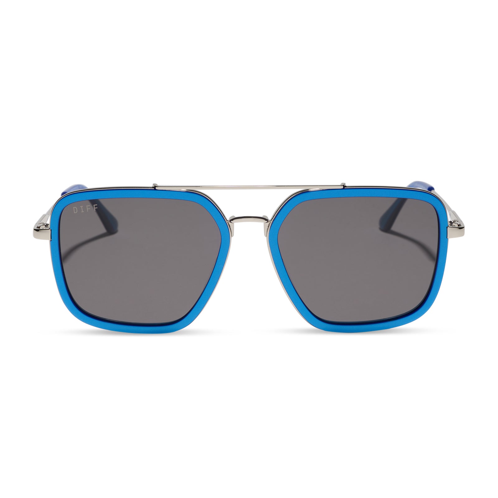 DIFF JORDAN - LUMINOUS BLUE + GREY + SUNGLASSES