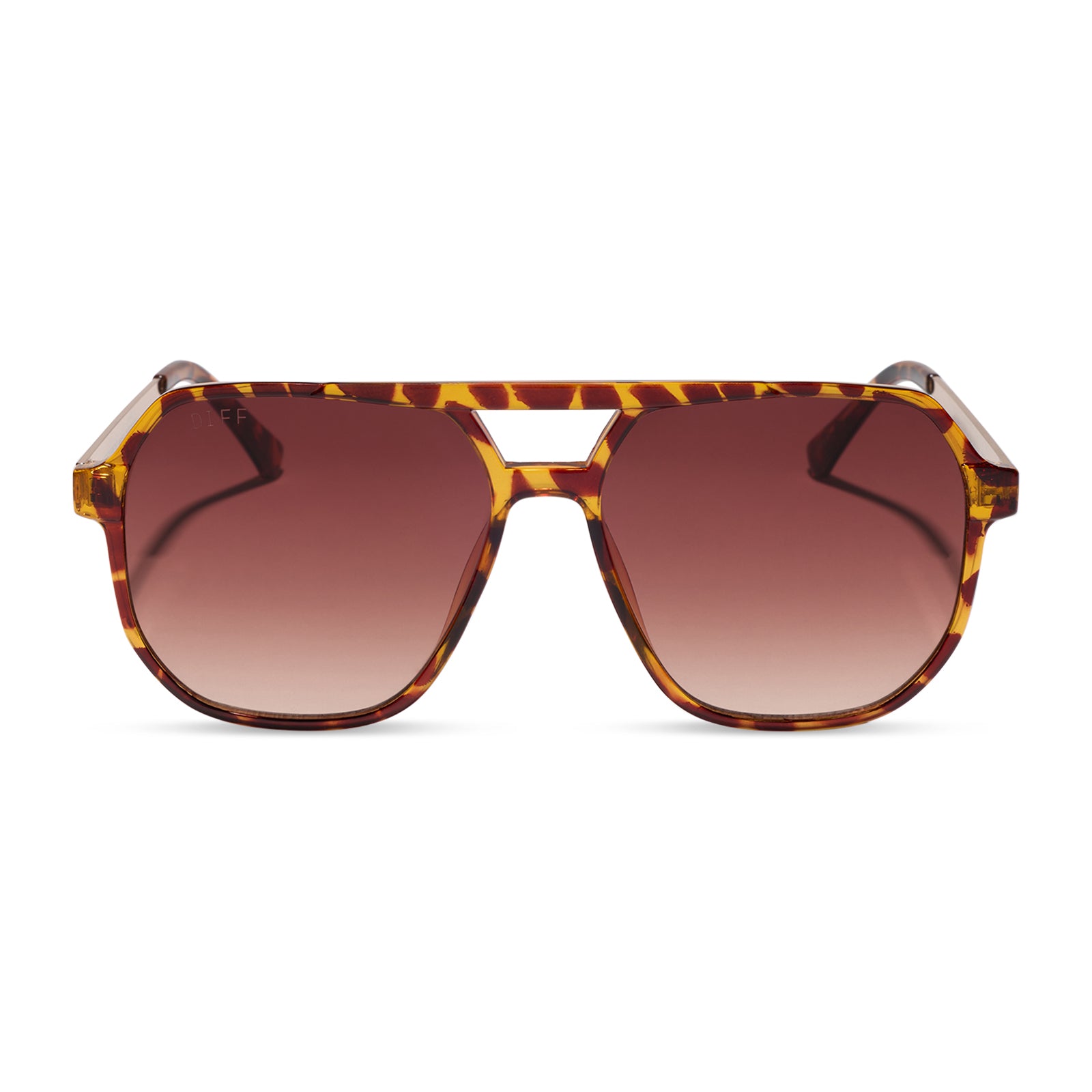 DIFF LANDON - KONA TORTOISE + BROWN GRADIENT + SUNGLASSES