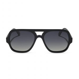 DIFF LAYTON - BLACK + GREY GRADIENT + POLARIZED SUNGLASSES