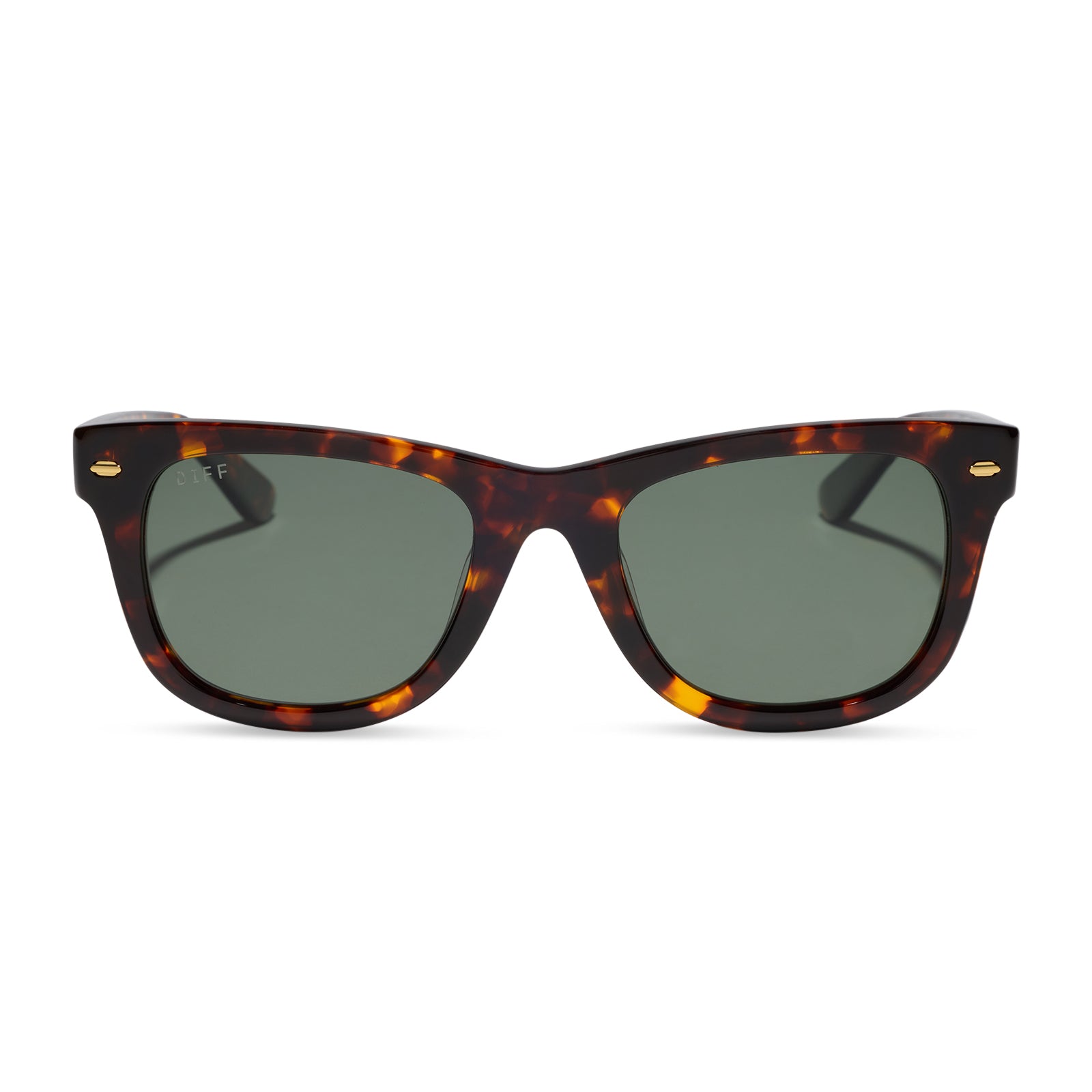 DIFF MERCER - RICH TORTOISE + G15 + POLARIZED + SUNGLASSES