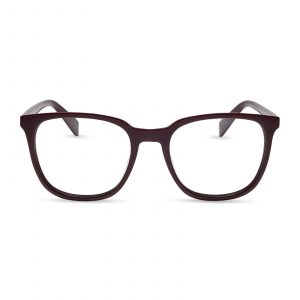 DIFF PARKER - DARK CHERRY LACQUER + GLASSES