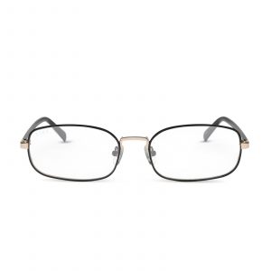 DIFF TRINITY - BLACK + GOLD + BLACK TEMPLES + GLASSES