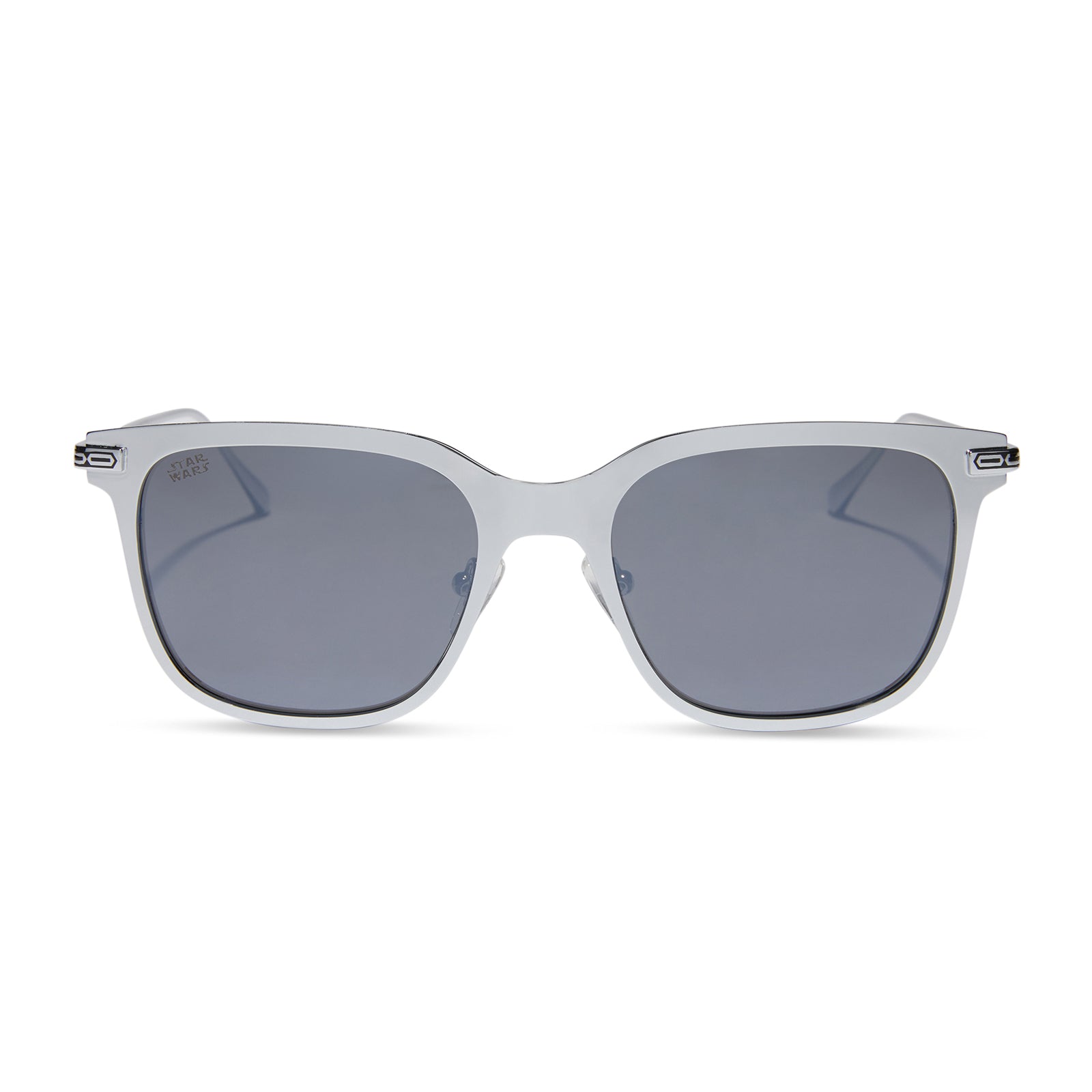 DIFF THE MANDALORIAN™️ 3.0 - SILVER CHROME + GREY + SILVER FLASH + POLARIZED SUNGLASSES
