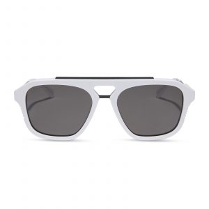 DIFF STORMTROOPER 3.0 - WHITE + GREY + POLARIZED SUNGLASSES