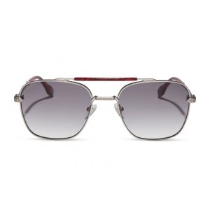 DIFF I'M A SONG - MATTE SILVER + GREY GRADIENT + SUNGLASSES