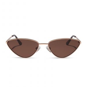 DIFF TABITHA - CHAMPAGNE + BROWN + SUNGLASSES