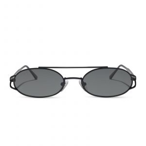 DIFF THE BROOKLYN - BLACK + GREY + POLARIZED + SUNGLASSES