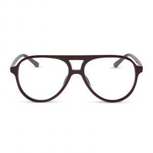 DIFF TOSCA II - DARK CHERRY LACQUER + GLASSES