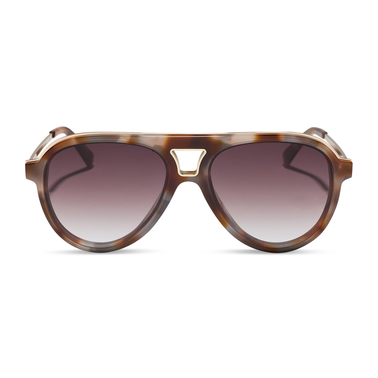 DIFF TOSCA III - DOVE TORTOISE + BROWN GRADIENT + SUNGLASSES