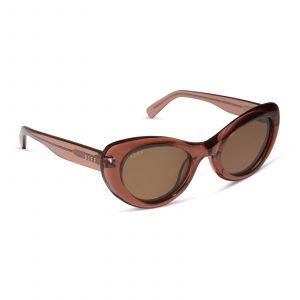 DIFF ZARIA - CAFÉ OLE + BROWN SUNGLASSES