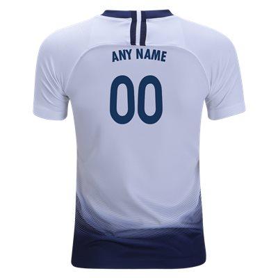 Soccer Jersey Club Tottenham Youth Custom Home Jersey 18/19