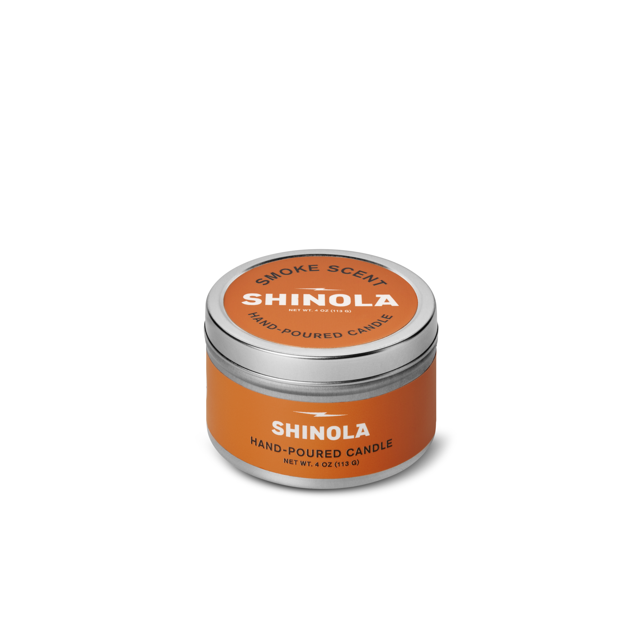 Shinola Hand Poured 4oz Travel Candle - Smoke